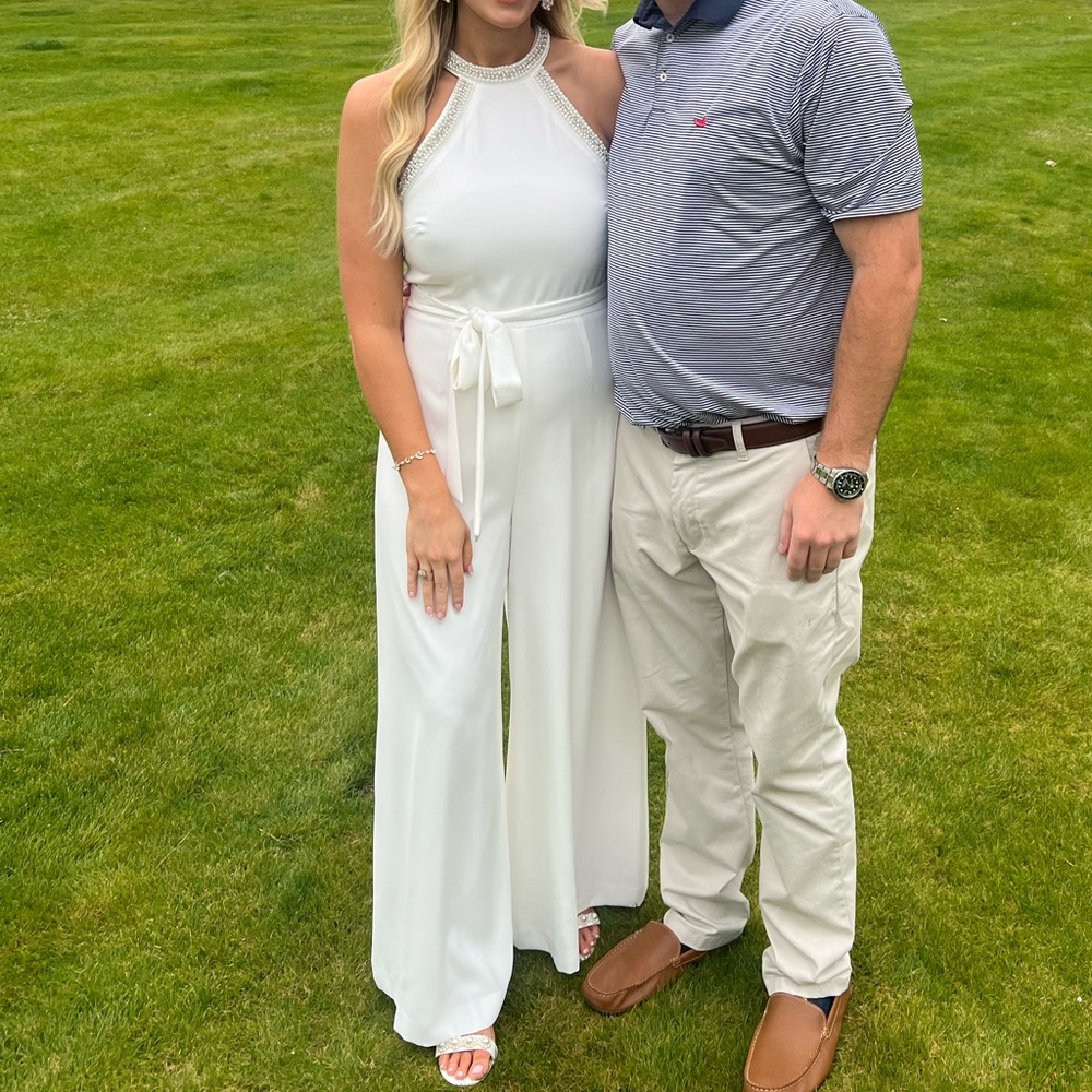 White jumpsuit